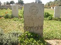 Gaza War Cemetery - Greggan, W