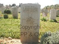 Gaza War Cemetery - Hannaford, Robert Henry