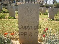 Gaza War Cemetery - Jones, J R