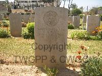 Gaza War Cemetery - Jones, W R