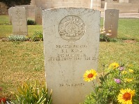 Gaza War Cemetery - King, Keith Leonard