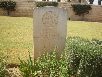 Gaza War Cemetery - McHugh, John Allen