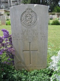 Gaza War Cemetery - McKeever, Louis Lawrence