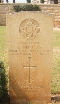 Gaza War Cemetery - Mitchley, Leslie