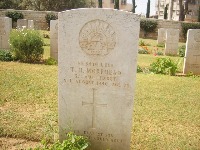 Gaza War Cemetery - Morehead, Thomas Henry