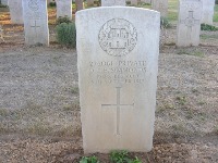 Gaza War Cemetery - Simmonds, D J E