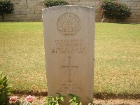 Gaza War Cemetery - Simpson, Thomas Desmond