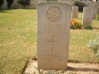 Gaza War Cemetery - Sumner, William Warren