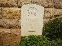 Gaza War Cemetery - Wallace, Paul Reginald