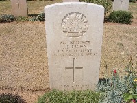 Gaza War Cemetery - Brown, Jack Edwin