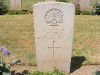 Gaza War Cemetery - Dodd, John Leslie