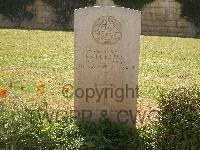 Gaza War Cemetery - Hutchings, Benjiman Sidric