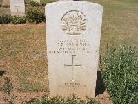 Gaza War Cemetery - Jorgensen, Francis Patrick