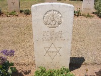 Gaza War Cemetery - Lasker, Jack Lewis