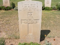 Gaza War Cemetery - McDermott, Thomas