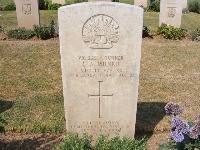 Gaza War Cemetery - Munro, Leonard Alan