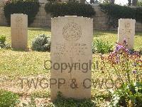 Gaza War Cemetery - Parkinson, Raymond Arthur Goulder