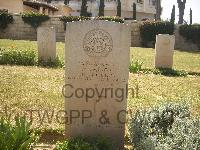 Gaza War Cemetery - Vernon, Alex