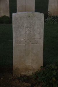 Aubigny Communal Cemetery Extension - Anderson, J W G