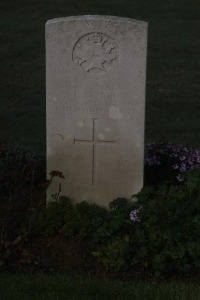 Aubigny Communal Cemetery Extension - Blood, E