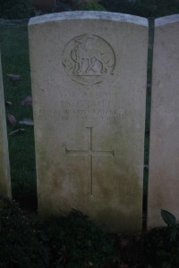 Aubigny Communal Cemetery Extension - Bott, S G