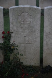 Aubigny Communal Cemetery Extension - Cameron, Alexander