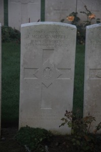 Aubigny Communal Cemetery Extension - Campbell, J. McC.