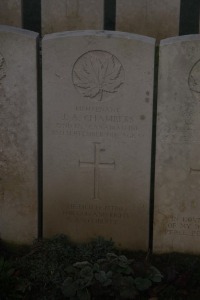 Aubigny Communal Cemetery Extension - Chambers, James Alexander