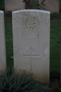 Aubigny Communal Cemetery Extension - Copley, B