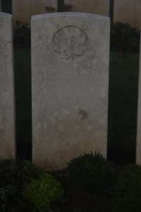 Aubigny Communal Cemetery Extension - Daniels, Sydney George