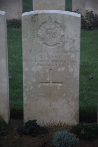 Aubigny Communal Cemetery Extension - Gegg, George