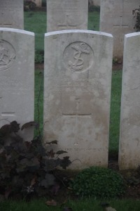 Aubigny Communal Cemetery Extension - Ledger, J