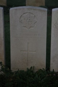 Aubigny Communal Cemetery Extension - Mansfield, Alfred Edgar