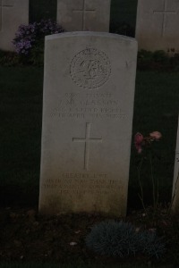 Aubigny Communal Cemetery Extension - McGlasson, Joseph