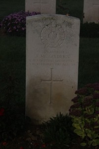 Aubigny Communal Cemetery Extension - McGoldrick, J