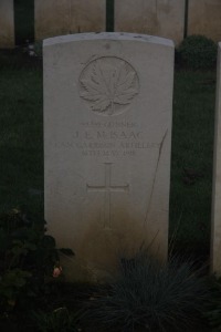 Aubigny Communal Cemetery Extension - McIsaac, J E