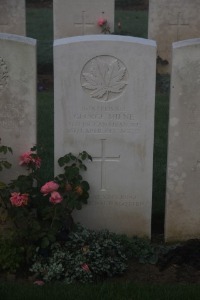 Aubigny Communal Cemetery Extension - Milne, George