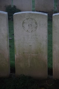 Aubigny Communal Cemetery Extension - Paton, William