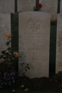 Aubigny Communal Cemetery Extension - Penfold, P A