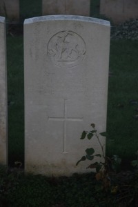 Aubigny Communal Cemetery Extension - Poole, J