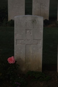 Aubigny Communal Cemetery Extension - Spanner, Frank Edward