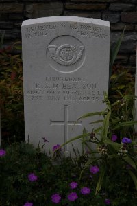 Gordon Dump Cemetery Ovillers-La Boisselle - Beatson, Roger Stewart Montresor