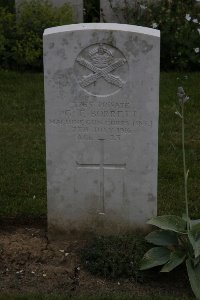 Gordon Dump Cemetery Ovillers-La Boisselle - Borrett, George Frederick