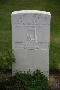 Gordon Dump Cemetery Ovillers-La Boisselle - Boyer, Arthur Samuel