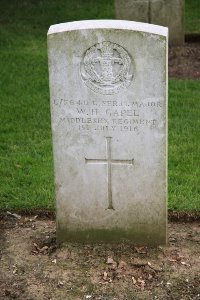 Gordon Dump Cemetery Ovillers-La Boisselle - Capel, W H