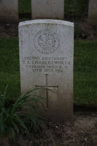 Gordon Dump Cemetery Ovillers-La Boisselle - Charlesworth, T S