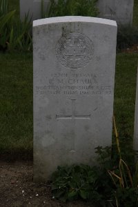 Gordon Dump Cemetery Ovillers-La Boisselle - Chaulk, Bertram Moris