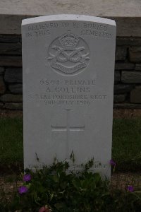 Gordon Dump Cemetery Ovillers-La Boisselle - Collins, A