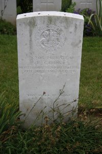 Gordon Dump Cemetery Ovillers-La Boisselle - Cook, Edward