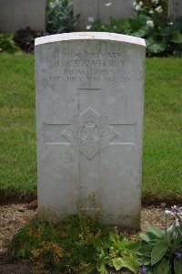 Gordon Dump Cemetery Ovillers-La Boisselle - Crawford, James